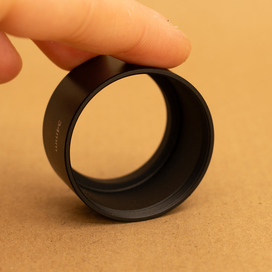 34mm Metal Lens Hood