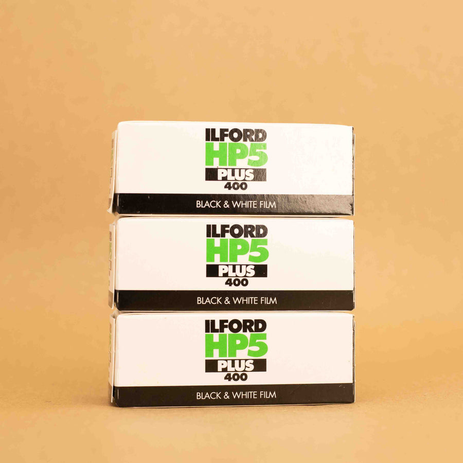 3 Rolls of Ilford HP5 120 Film