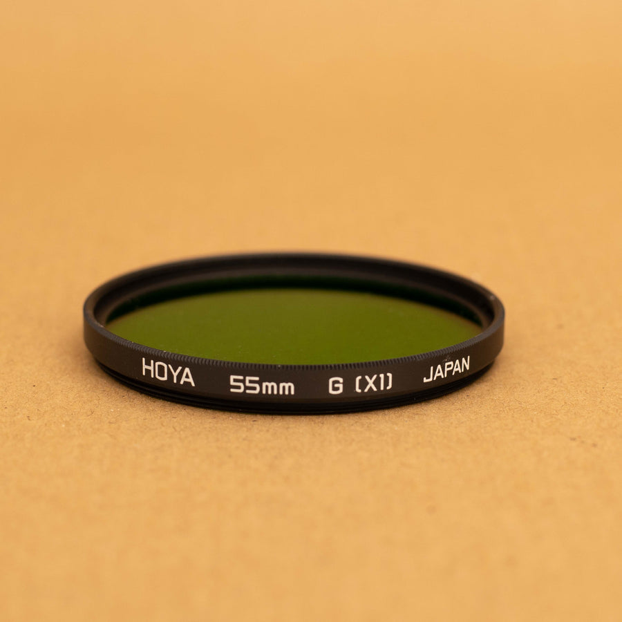 55mm Green (X1) Filter