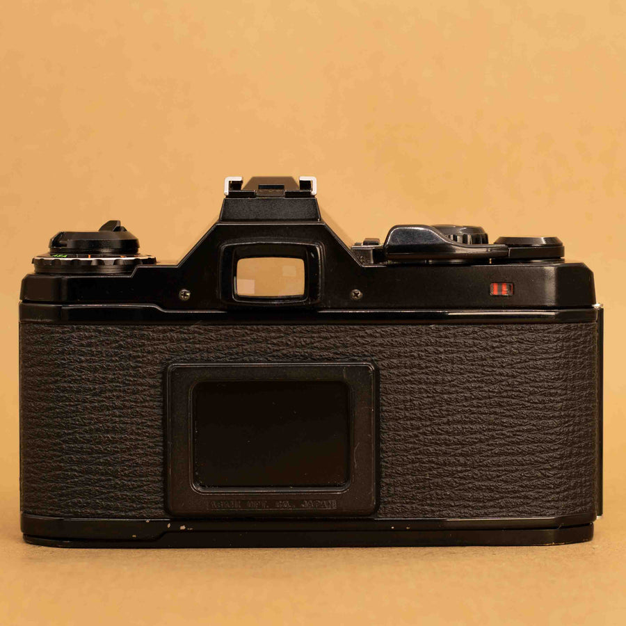 Black Pentax ME Super with 50mm f/1.7 Lens