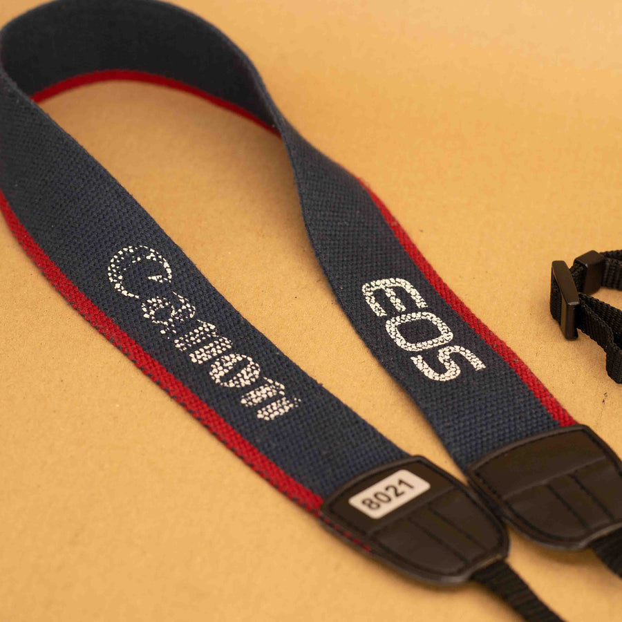 Navy Blue Canon EOS Camera Strap