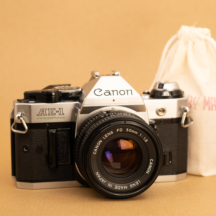 Canon AE-1 Program with 50mm f/1.8 Lens