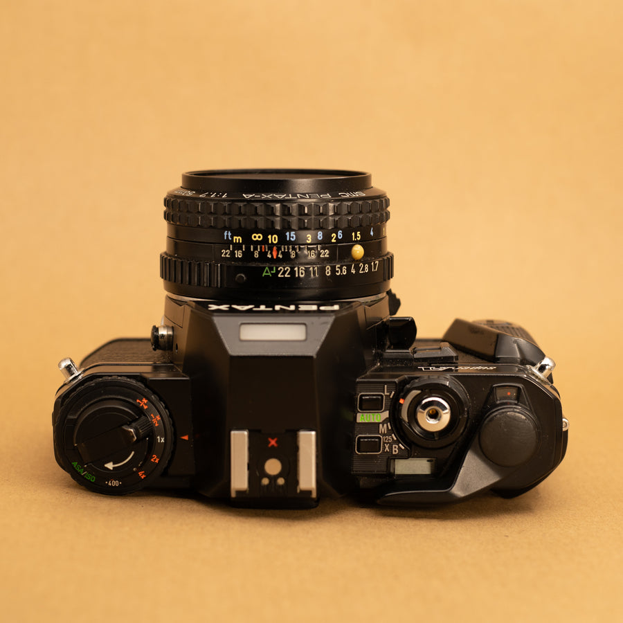 Pentax Super A with Pentax 50mm f/1.7 Lens