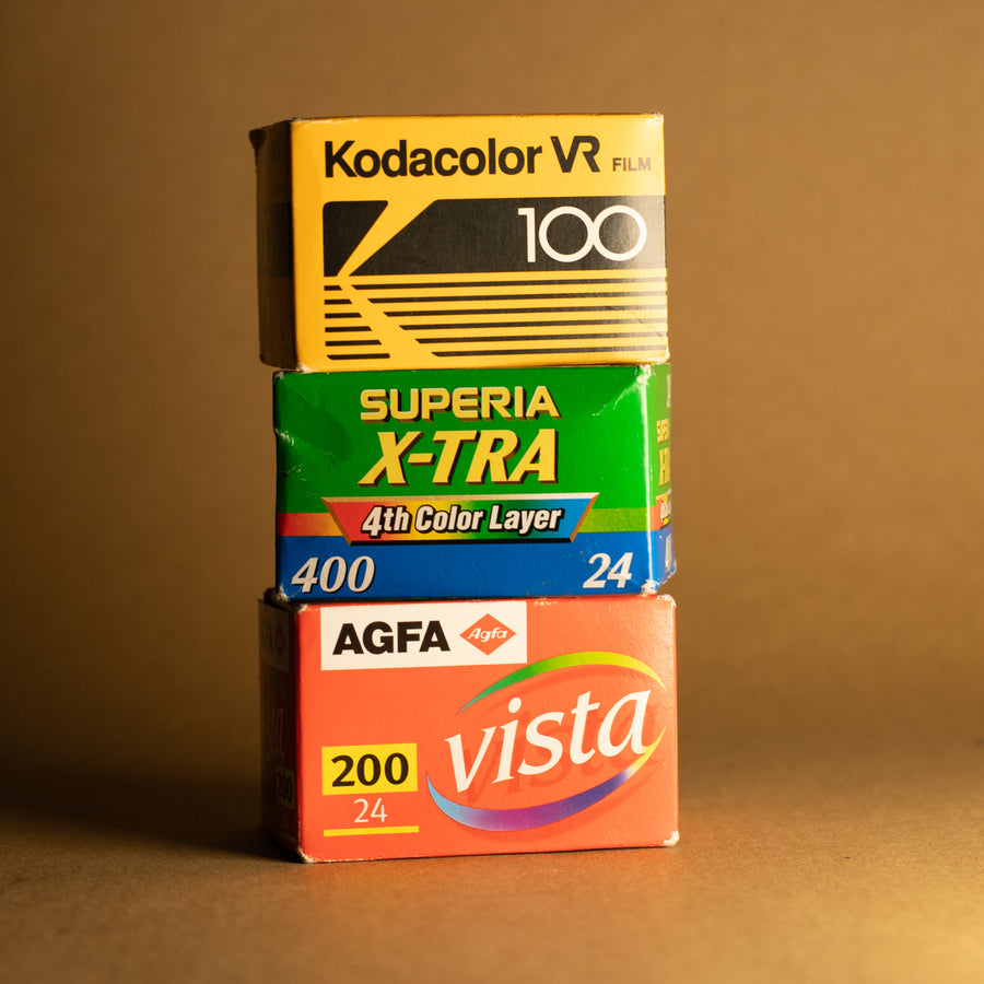 Expired 35mm Colour Film Bundle