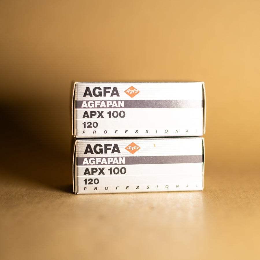 2 Rolls of Expired AGFA APX 100 120 Film