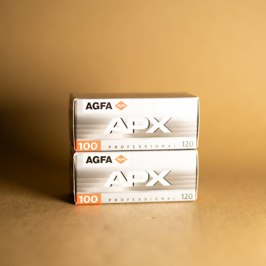 2 Rolls of Expired AGFA APX 100 120 Film