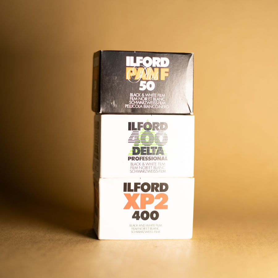 Expired Black and White 35mm Film Bundle