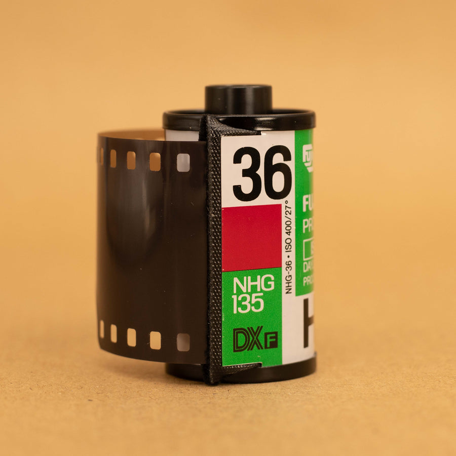 Lote de película en color de 35 mm vencida