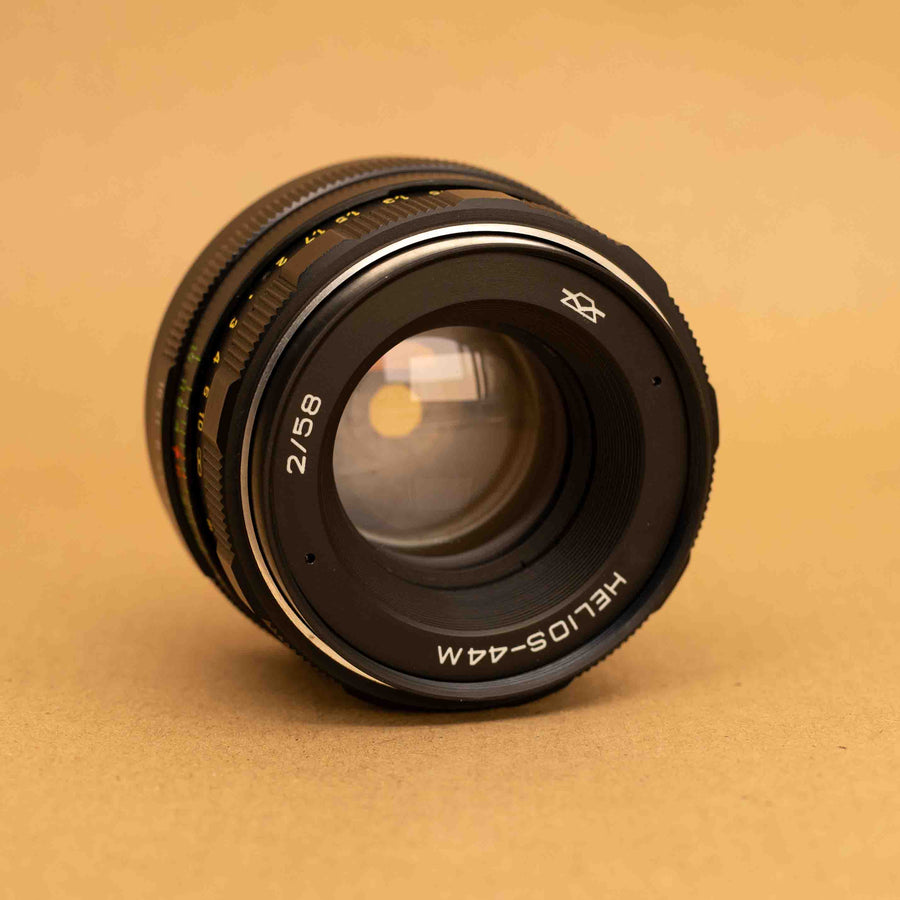 Helios 44M 58mm f/2 M42 Screw Mount Lens