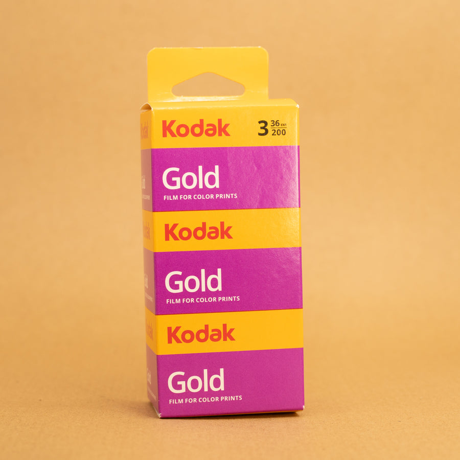 3 Rolls of Kodak Gold 200 35mm Film