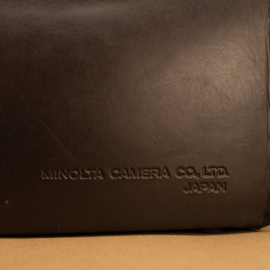 Leather Minolta SLR Bag