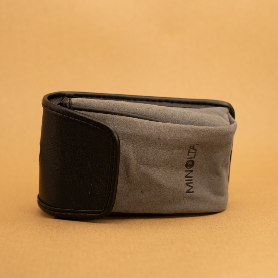 Suede Minolta Camera Case