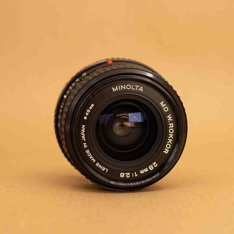 Minolta Rokkor MD 28mm f/2.8 Lens