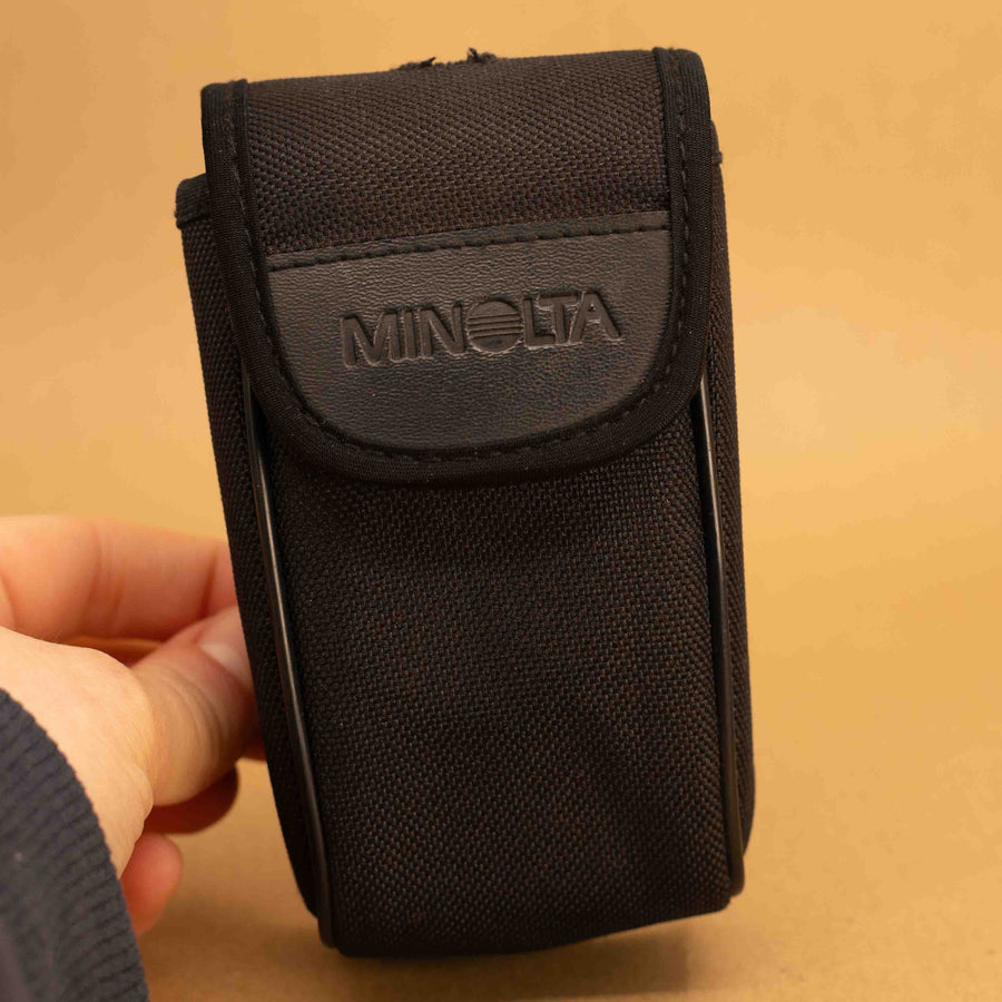 Estuche para cámara apuntar y disparar Minolta Riva Zoom