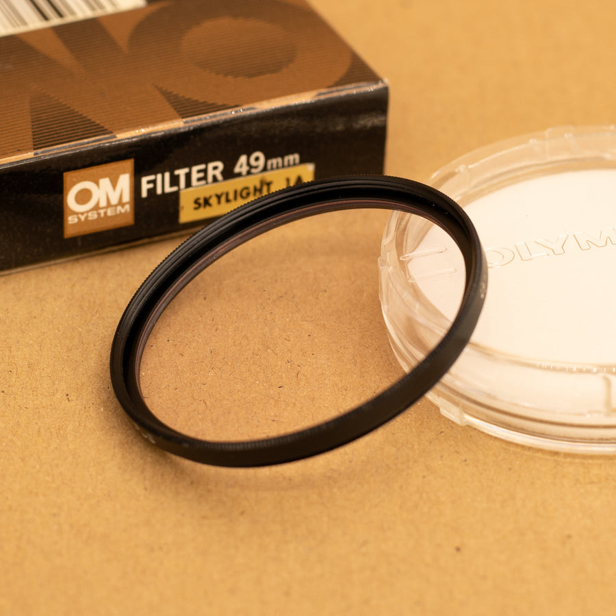 Genuine Olympus 49mm Skylight 1B Filter