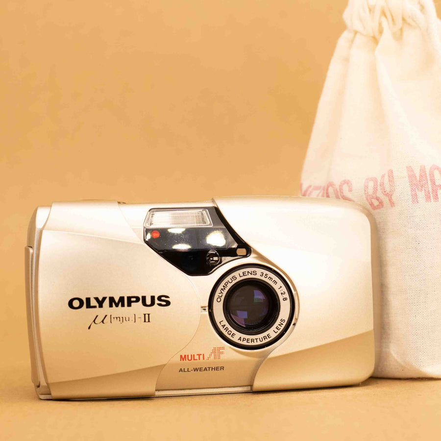 Olympus Mju II in Champagne