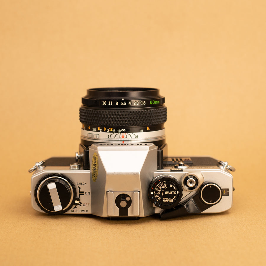 Olympus OM10 with 50mm f/1.8 Lens