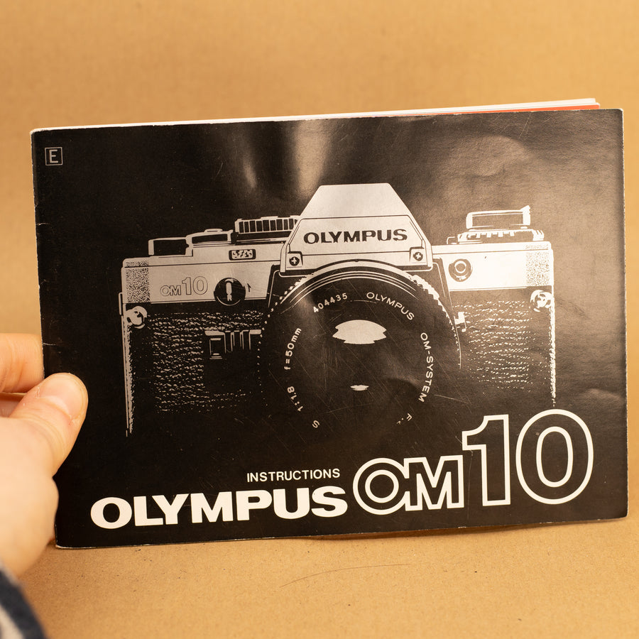 Original Olympus OM10 SLR Instruction Manual