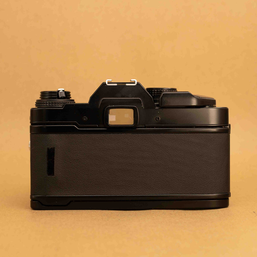 Olympus OM40 Program in Black with 50mm f/1.8 Lens