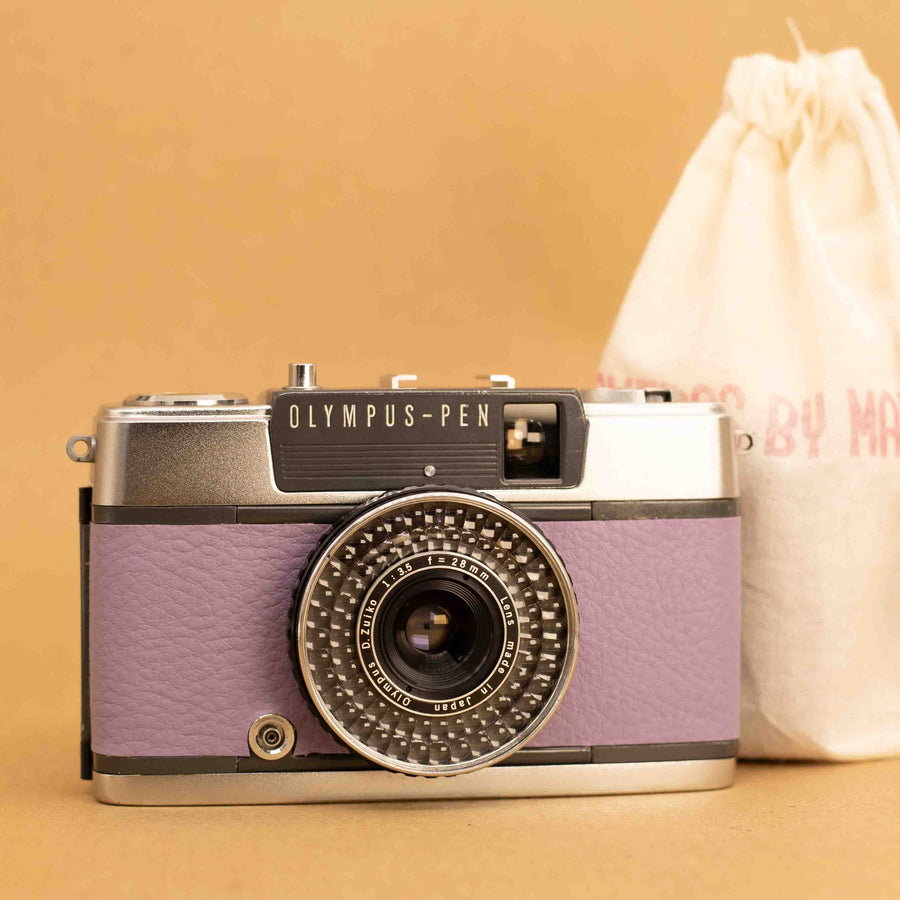 Stylo Olympus EE-2 en lilas