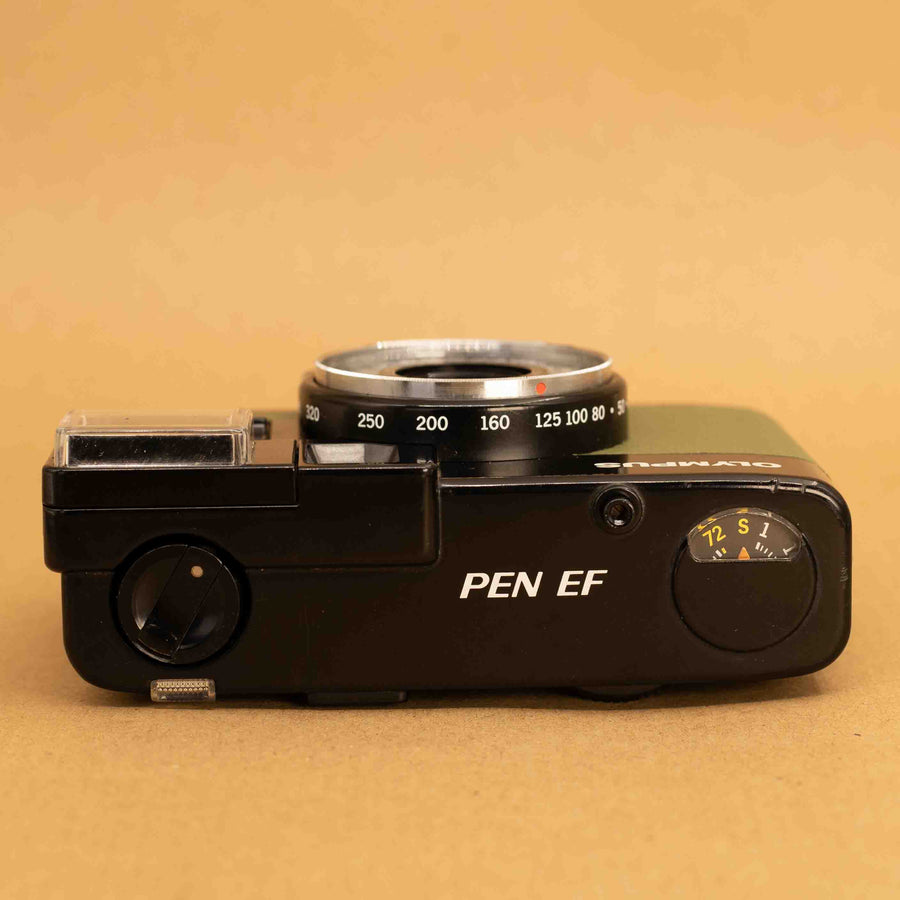 Olympus Pen EF Half-frame in Green