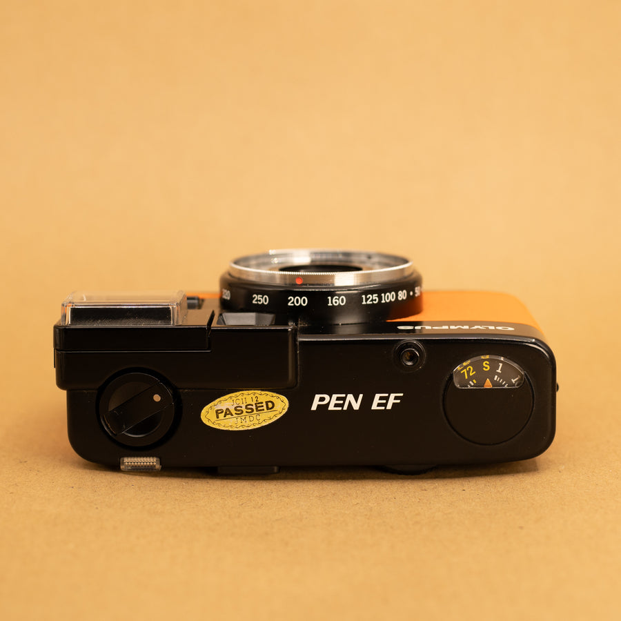 Olympus Pen EF Half-frame in Orange