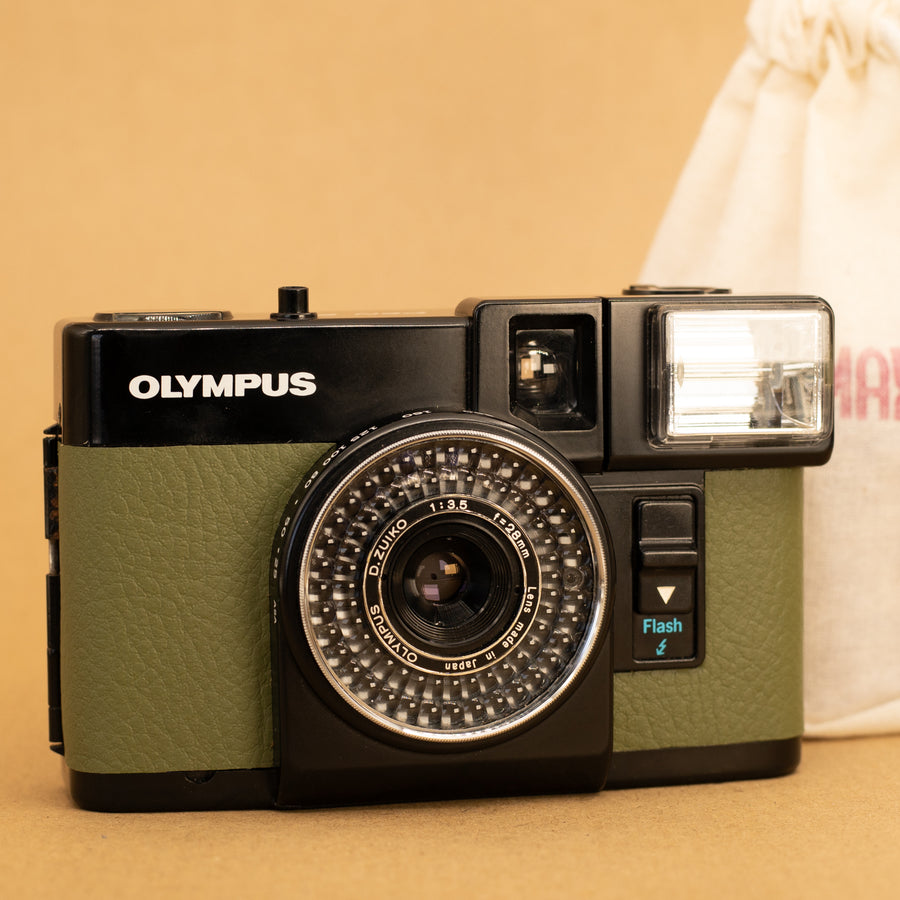 Olympus Pen EF Half-frame in Green