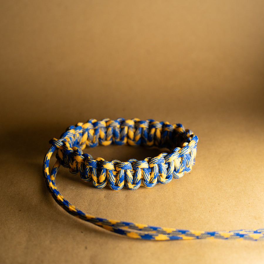 Handmade Adjustable Paracord Wrist Strap in Various Colours