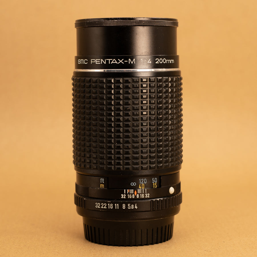 Pentax 200mm f/4 Lens for Pentax PK Mount