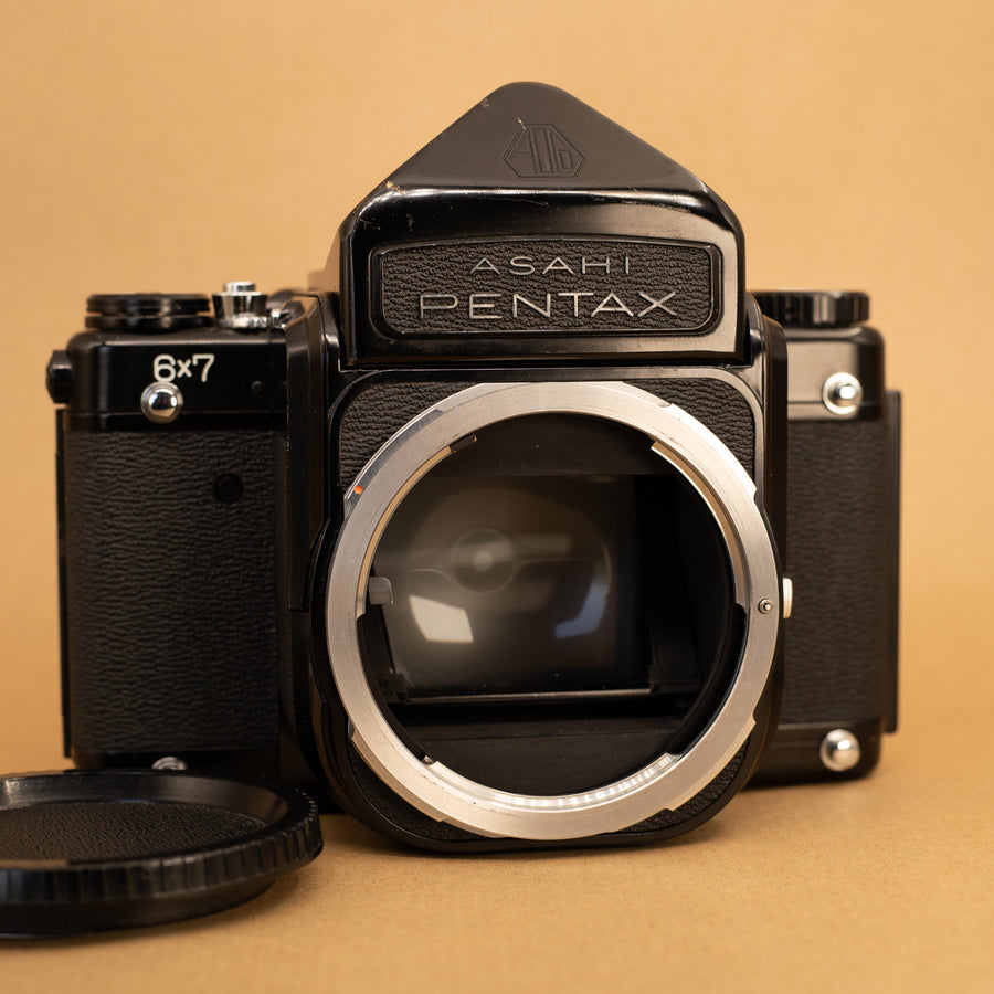 Asahi Pentax 6x7 with Eye-level Prism Viewfinder