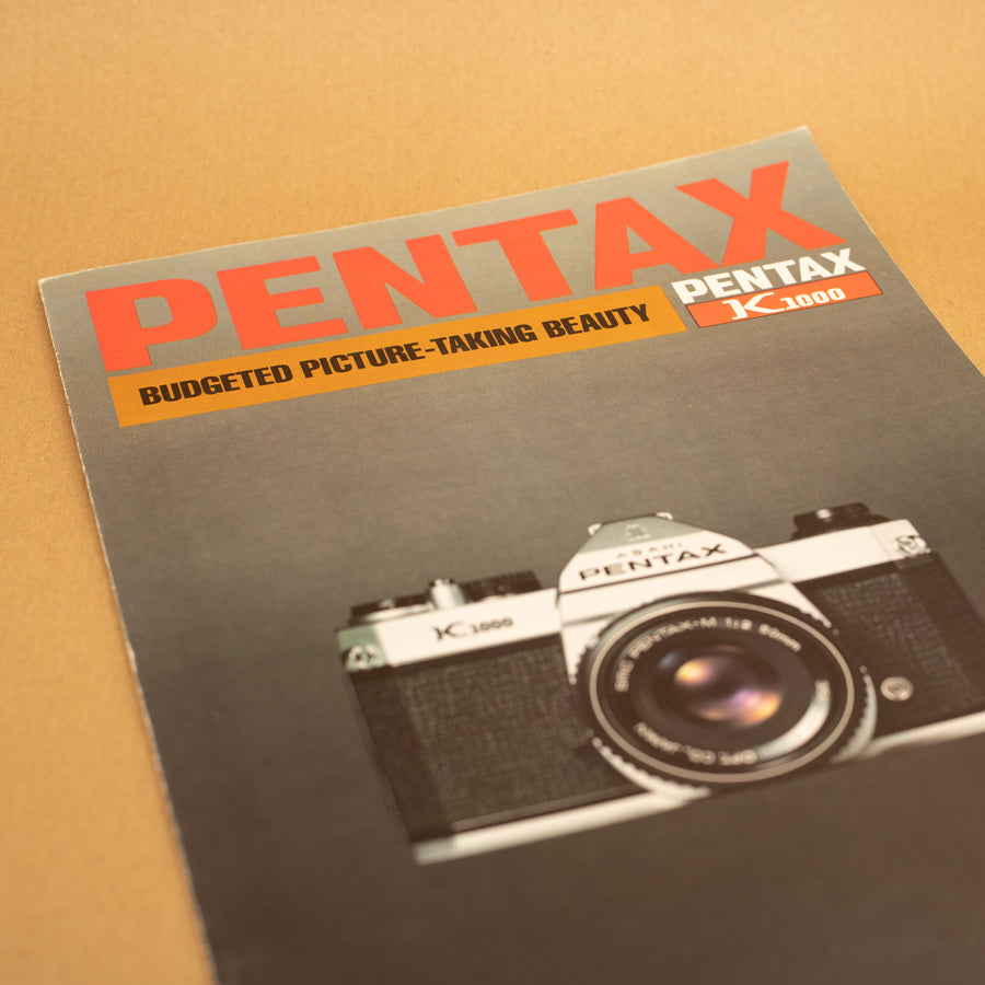 Genuine Vintage Pentax K1000 Sales Brochure