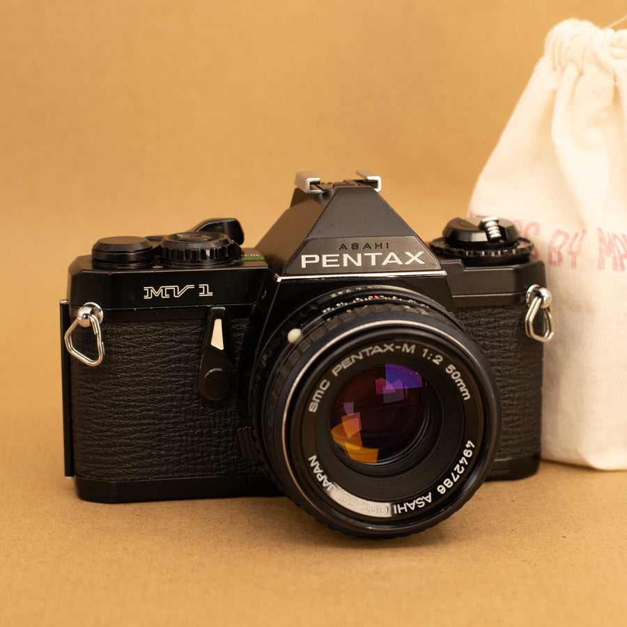 Pentax MV1 avec objectif 50 mm f/1.7