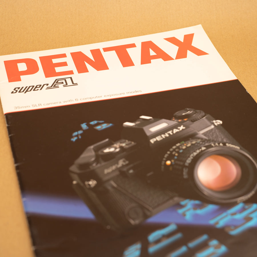 Genuine Vintage Pentax Super A Sales Brochure