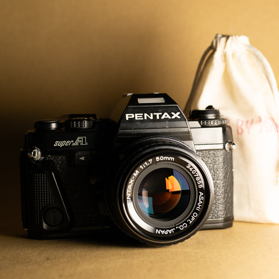 Pentax Super A with Pentax 50mm f/1.7 Lens