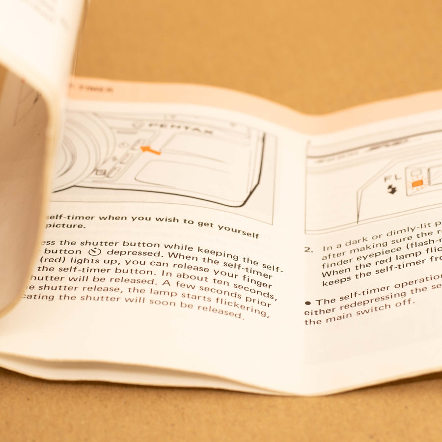 Original Pentax Zoom 70 Instruction Manual