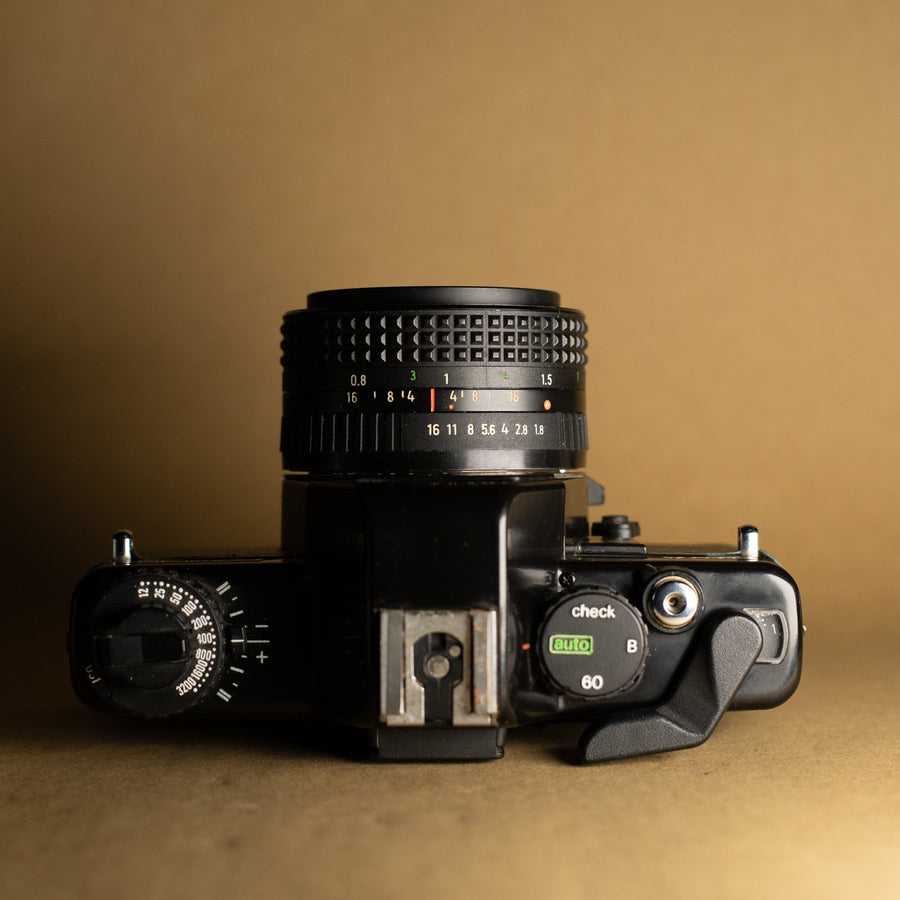 Praktica BCA Electronic with 50mm f/1.8 Lens