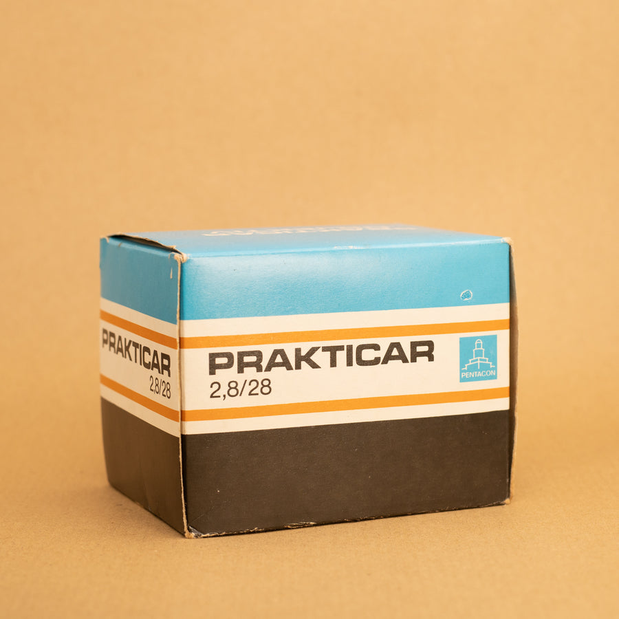 Prakticar 28mm f/2.8 Lens for Praktica PB Mount