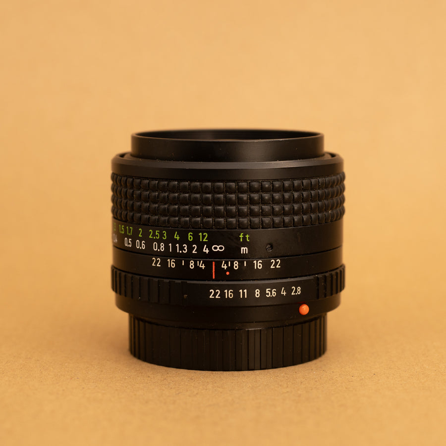 Prakticar 28mm f/2.8 Lens for Praktica PB Mount