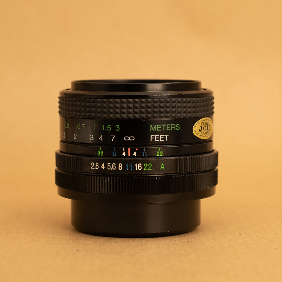 Objectif Kiron 24 mm f/2 pour monture Canon FD